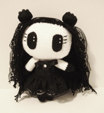 gothic art doll